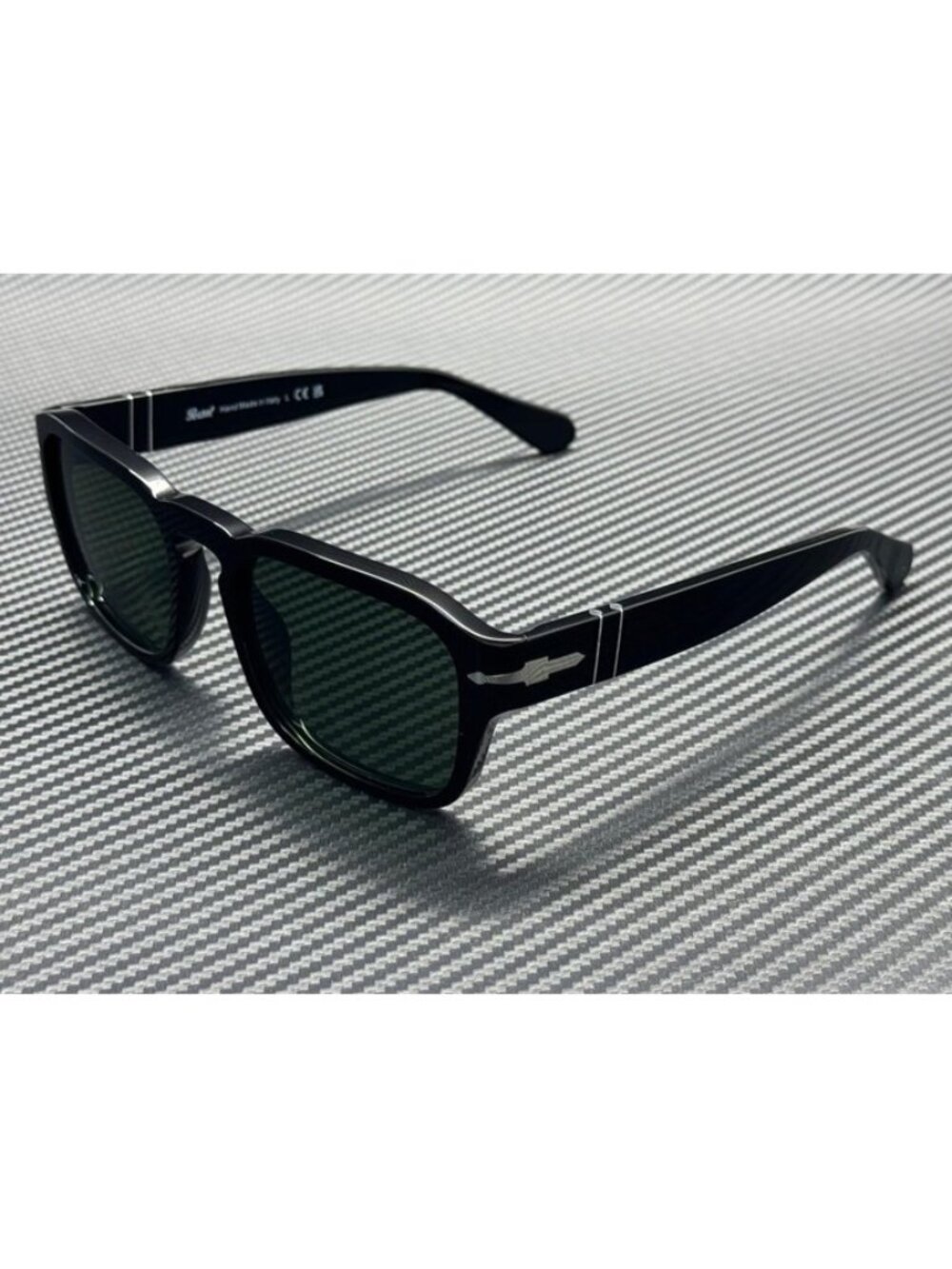 New Persol Men Black Sunglasses 56-21-145